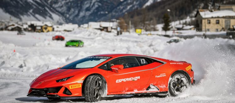 Lamborghini Esperienza Neve Accademia 2020 Livigno